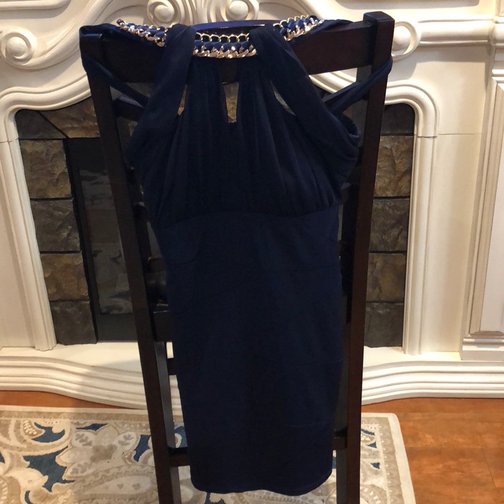 Navy Blue Dress